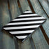 Black and White Geometric Stripes HP Envy Skin