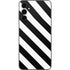 Black and White Geometric Stripes Galaxy A14 5G Skin