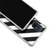 Black and White Geometric Stripes Galaxy A51 5G Clear Case