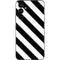 Black and White Geometric Stripes Galaxy A54 5G Skin