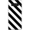 Black and White Geometric Stripes Galaxy Note 8 Skin