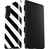 Black and White Geometric Stripes Galaxy Note20 5G Pro Case