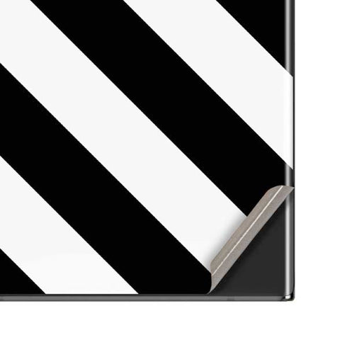 Black and White Geometric Stripes Galaxy Note20 Ultra 5G Skin