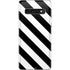 Black and White Geometric Stripes Galaxy S10 Skin