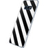 Black and White Geometric Stripes Galaxy S10e Skin
