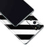 Black and White Geometric Stripes Galaxy S20 Fan Edition Skin