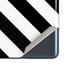 Black and White Geometric Stripes Galaxy S20 Fan Edition Skin
