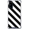 Black and White Geometric Stripes Galaxy S20 FE Clear Case