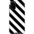 Black and White Geometric Stripes Galaxy S20 Plus Pro Case