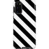 Black and White Geometric Stripes Galaxy S20 Pro Case