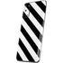 Black and White Geometric Stripes Galaxy S20 Skin