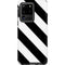 Black and White Geometric Stripes Galaxy S20 Ultra 5G Pro Case