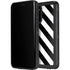Black and White Geometric Stripes Galaxy S20 Waterproof Case