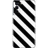 Black and White Geometric Stripes Galaxy S21 5G Skin