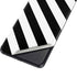Black and White Geometric Stripes Galaxy S21 5G Skin