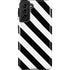 Black and White Geometric Stripes Galaxy S21 Plus 5G Pro Case