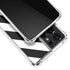 Black and White Geometric Stripes Galaxy S21 Ultra 5G Clear Case