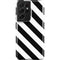 Black and White Geometric Stripes Galaxy S21 Ultra 5G Pro Case