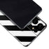 Black and White Geometric Stripes Galaxy S21 Ultra 5G Skin