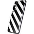Black and White Geometric Stripes Galaxy S22 Skin