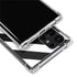 Black and White Geometric Stripes Galaxy S22 Ultra Clear Case