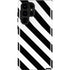 Black and White Geometric Stripes Galaxy S22 Ultra Pro Case