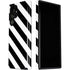 Black and White Geometric Stripes Galaxy S22 Ultra Pro Case