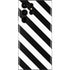 Black and White Geometric Stripes Galaxy S22 Ultra Skin