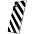 Black and White Geometric Stripes Galaxy S22 Ultra Skin