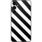 Black and White Geometric Stripes Galaxy S23 FE Skin