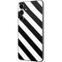 Black and White Geometric Stripes Galaxy S23 FE Skin