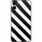 Black and White Geometric Stripes Galaxy S23 Plus Skin