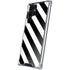 Black and White Geometric Stripes Galaxy S24 Ultra Clear Case