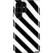 Black and White Geometric Stripes Galaxy S24 Ultra Impact Case
