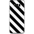 Black and White Geometric Stripes Galaxy S8 Plus Skin