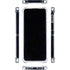 Black and White Geometric Stripes Galaxy Z Flip5 5G Clear Case