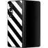 Black and White Geometric Stripes Galaxy Z Fold3 5G Skin