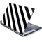 Black and White Geometric Stripes Generic Laptop Skin