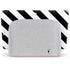 Black and White Geometric Stripes Google Home Hub Skin