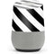 Black and White Geometric Stripes Google Home Skin