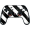Black and White Geometric Stripes Google Stadia Controller Skin