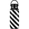 Black and White Geometric Stripes Hydro Flask 32oz Wide Mouth Skin