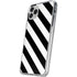 Black and White Geometric Stripes iPhone 11 Pro Clear Case