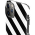 Black and White Geometric Stripes iPhone 11 Pro Lite Case