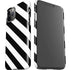 Black and White Geometric Stripes iPhone 11 Pro Lite Case