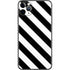 Black and White Geometric Stripes iPhone 11 Pro Max Skin