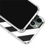 Black and White Geometric Stripes iPhone 12 Pro Max Clear Case