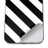 Black and White Geometric Stripes iPhone 12 Pro Skin