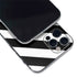Black and White Geometric Stripes iPhone 12 Pro Skin