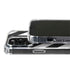Black and White Geometric Stripes iPhone 14 Pro MagSafe Case